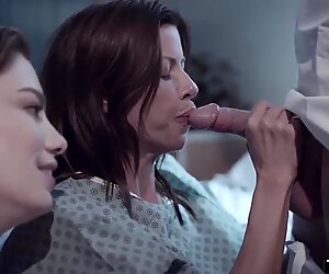 Milfy przeżywa doświadczenie seksualne z personelem Szpital