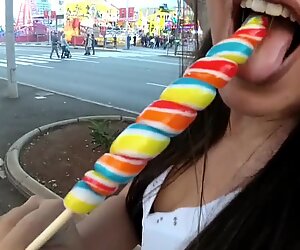 Teen schoolgirl fuck in veřejnost at carnival from tenerife