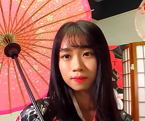 Japonky kimono bondáž punčochy foot fetiš
