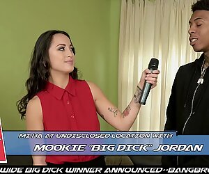 BANGBROS - Asian Reporter Mi Ha Takes On Mookie'_s Big Black Cock