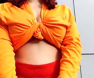 Velma, huňatý, scooby